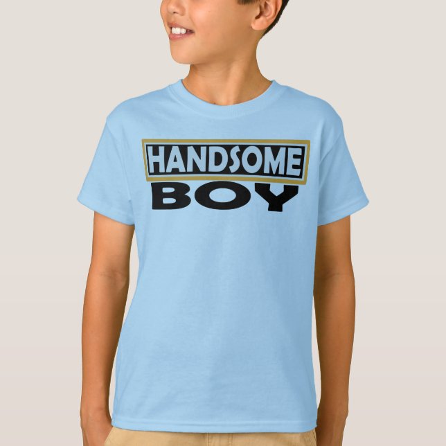 HANDSOME BOY T SHIRT (Framsida)