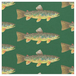 Handsome Brown Trout Fisherman's Tyg