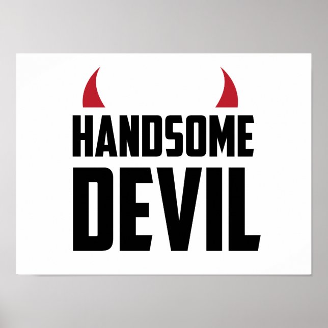 Handsome Djävulen Poster (Framsidan)