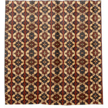 Handsome Earth Tones Oriental Matta Design