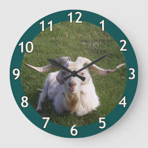 Handsome Goat Stor Klocka