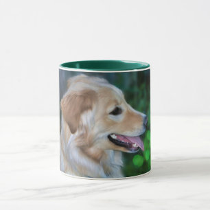Handsome Golden Retriever Mugg