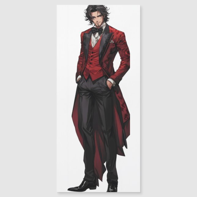 Handsome Gothic gentleman Anime (Framsida)