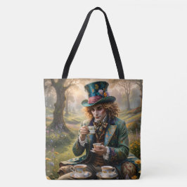 Handsome Hatter ai art Tygkasse