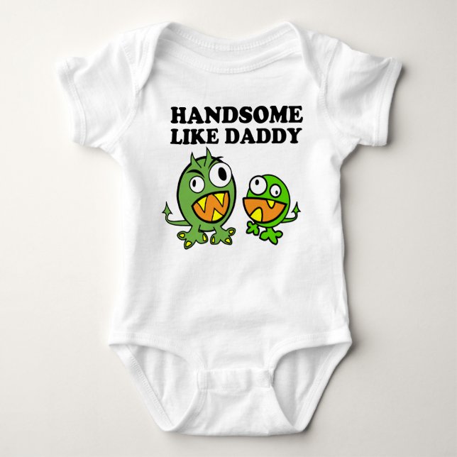Handsome like pappa Tee (Framsida)