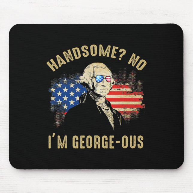 Handsome No I'm Georgeous 4 juli 1776 Ltsp  Musmatta (Framsidan)