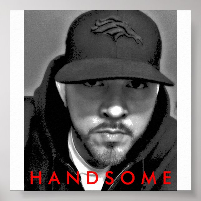 HANDSOME POSTER (Framsidan)