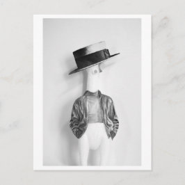 Handsome rubber chicken - Elle Capone Vykort