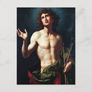 Handsome St. Sebastian Vykort