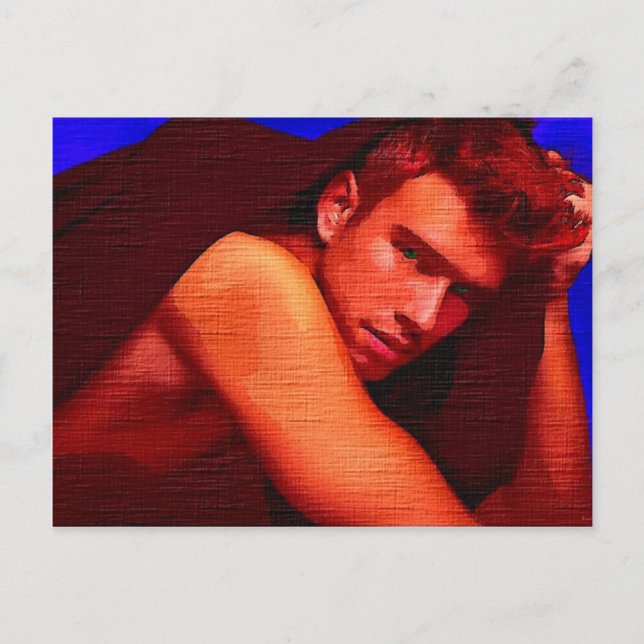 Handsome Twink Vykort (Framsida)