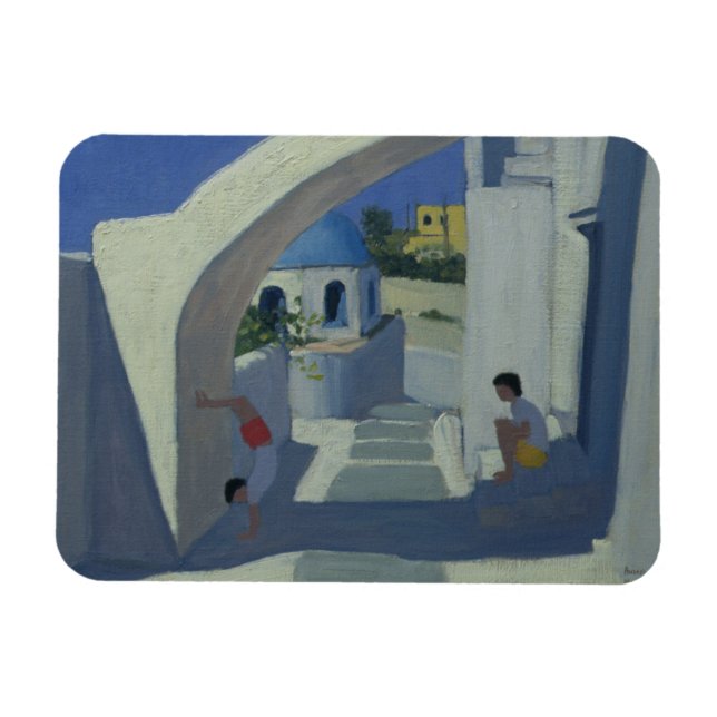 Handstand Santorini Magnet (Horisontell)