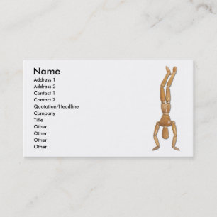 Handstans namn, adress 1, adress 2, kontakt… visitkort