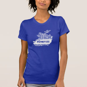 Handstil i Irland i åtskilliga färger Tee Shirt