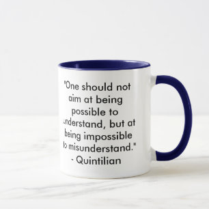 Handstil & redigera Quotationmuggen Mugg