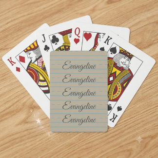 Handstilsövningsbok Casinokort