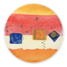 Handtag för enhet för abstrakt konst för