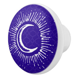 Handtag "för måne" enhetsknopp (WH/BLU/PUR)