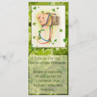 Handtag Går med oss Inbjudningar