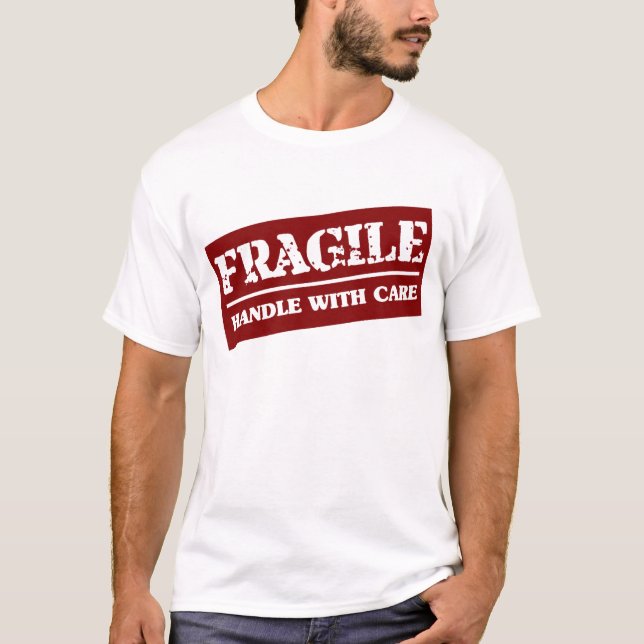 Handtag med omsorg t-shirt (Framsida)