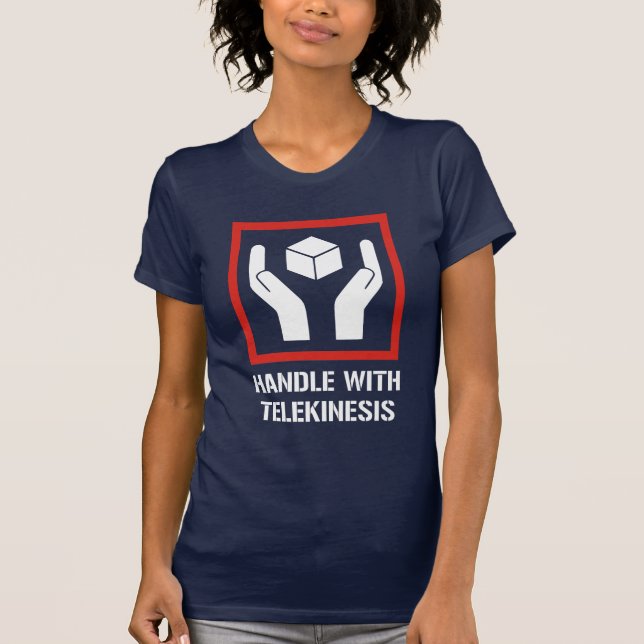 Handtag med Telekinesis T Shirt (Framsida)
