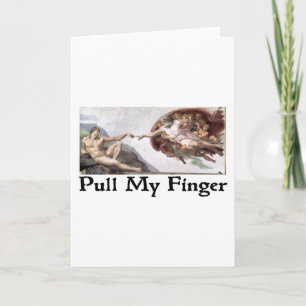 Handtag mitt finger kort