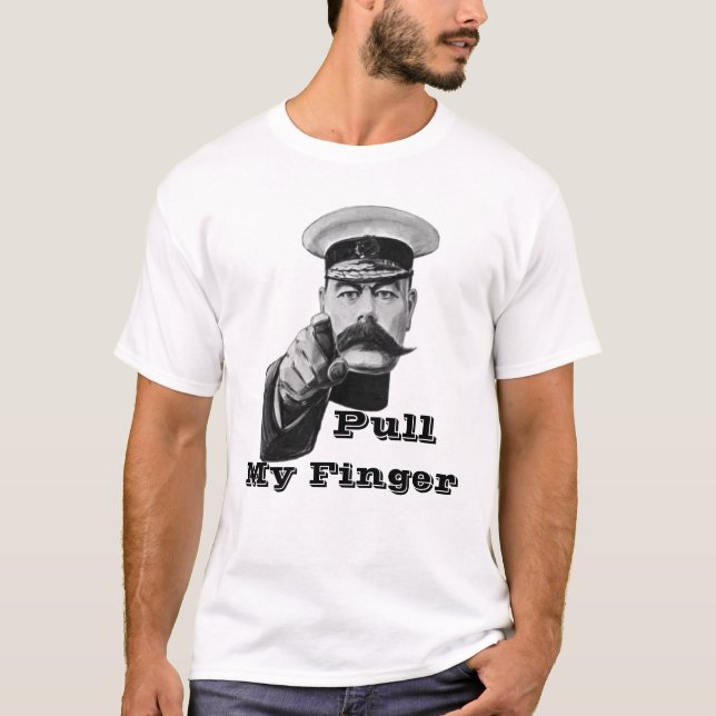 Handtag mitt finger! t-shirt (Framsida)
