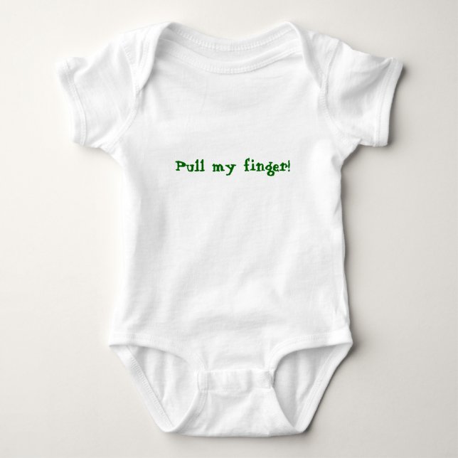 Handtag mitt finger! t shirt (Framsida)