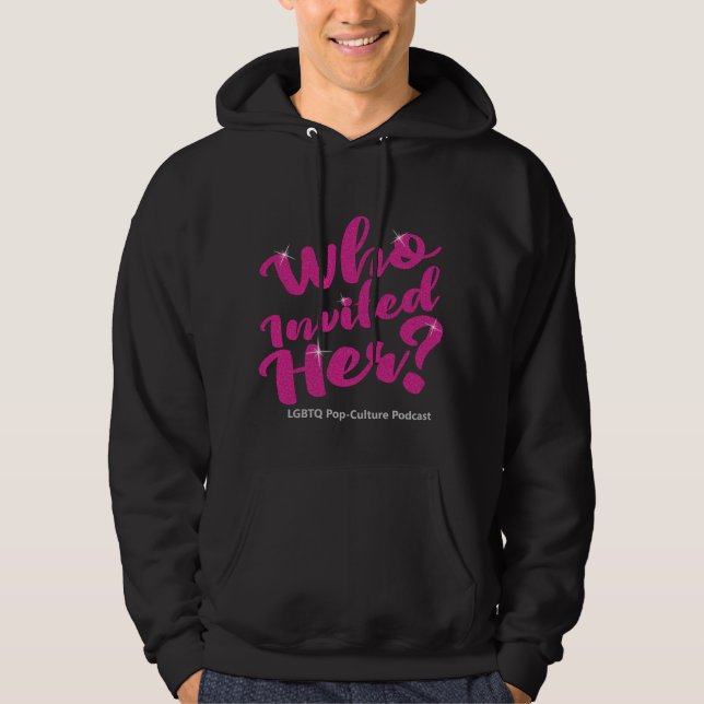 Handtag över hooded tröja hoodie (Framsida)