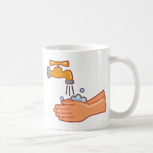 handtvätt300 HÄLSOREMINDERÅTERMINDE HÄLSOVÅRD Kaffemugg