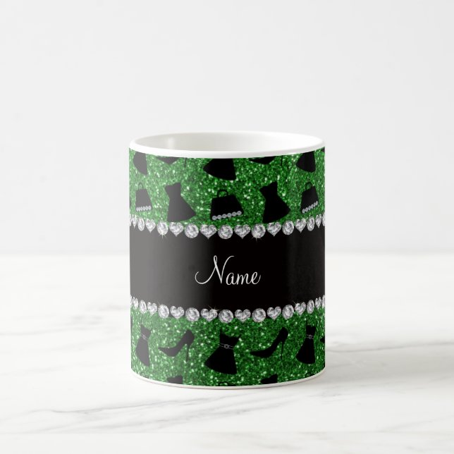 Handväska för klänning för högklackar för glitter kaffemugg (Center)
