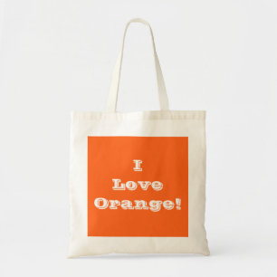 Handväska I Kärlek Orange Tygkasse