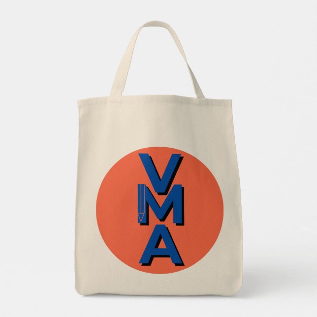 handväska med logotyp tygkasse (Baksida)