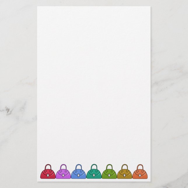 Handväskabrevpapper Brevpapper (Framsida)