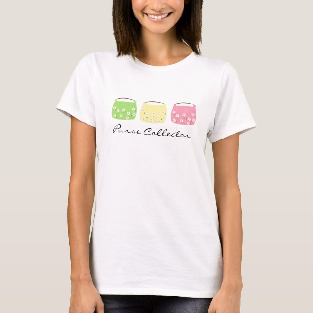 Handväsksamlaren Tee Shirt (Framsida)