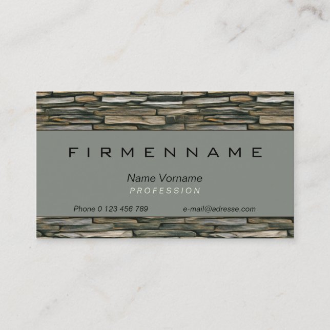 handwerk visitkort (Framsida)