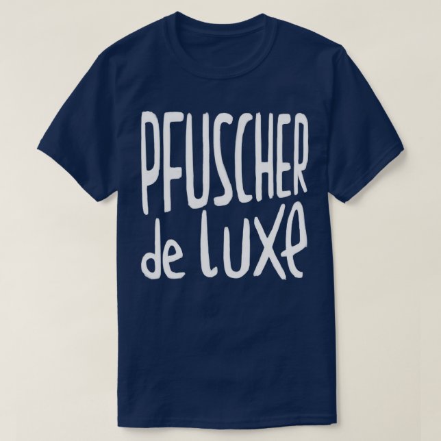Handwerker Spruch Pfuscher Pfusch am Bau T Shirt (Design framsida)