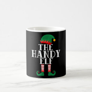 Handy Elf Funny jul Kaffemugg
