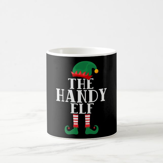 Handy Elf Funny jul Kaffemugg (Center)