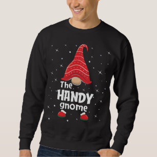 Handy Gnome-familjen matchar julklapp Pajama Lång Ärmad Tröja