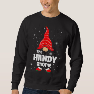 Handy Gnome Matching Family Group-julparet Lång Ärmad Tröja