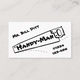 Handy-Man-Affärskort Visitkort