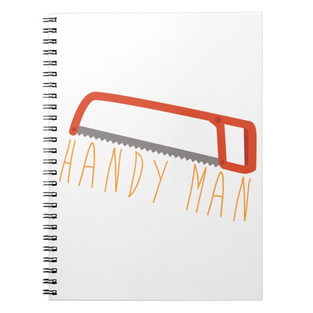 Handy Man Anteckningsbok (Framsidan)