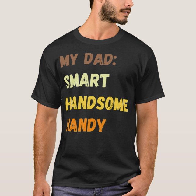Handy Pappa, My Pappa re aaa T Shirt (Framsida)