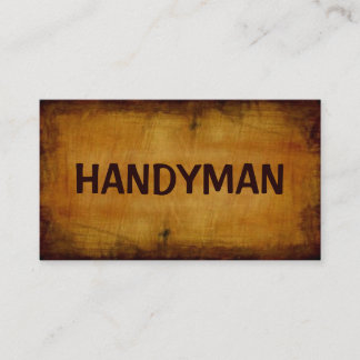 Handyman Antique-Affärskort Visitkort