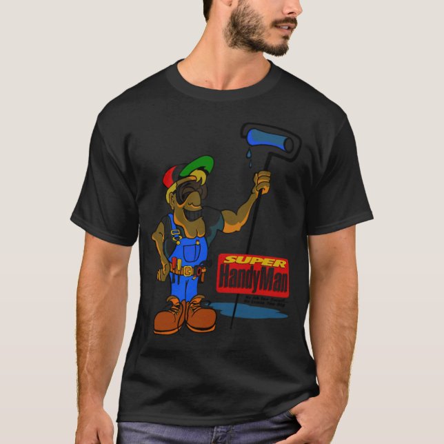 Handyman bake funny crossfit birthday  t shirt (Framsida)
