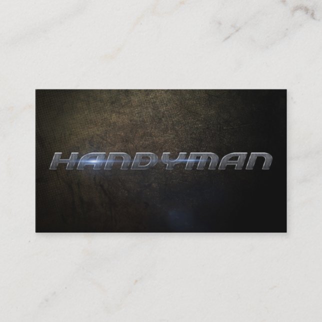 Handyman business card visitkort (Framsida)