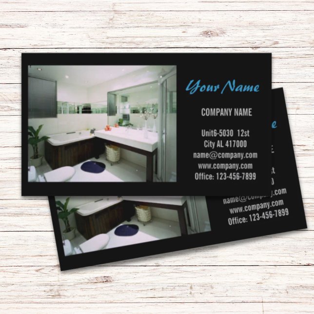 Handyman Construction ConTRAR Hemrenovering Visitkort (Handyman Construction Contractor Home Renovation Business Card)