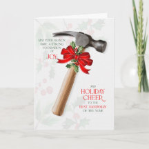 Handyman Construction Hammer Joy and Cheer
