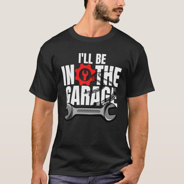 Handyman Construction Mechanic Ingenjör Joke Manar T Shirt (Framsida)