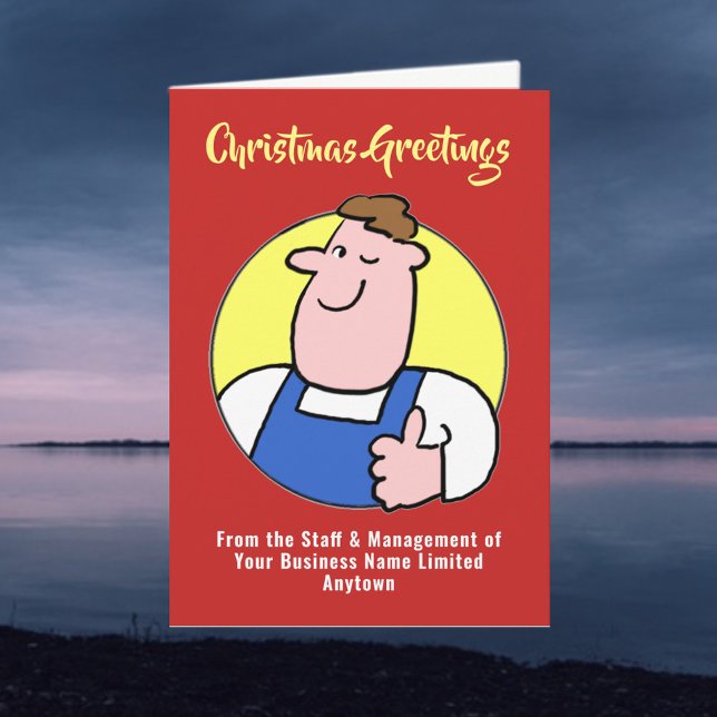 Handyman- eller DIY-julkort Helgkort (Skapare uppladdad)